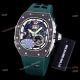 Best RM 62-01 Richard Mille Tourbillon Vibrating Alarm ACJ Green Rubber Band Watch Replica (3)_th.jpg